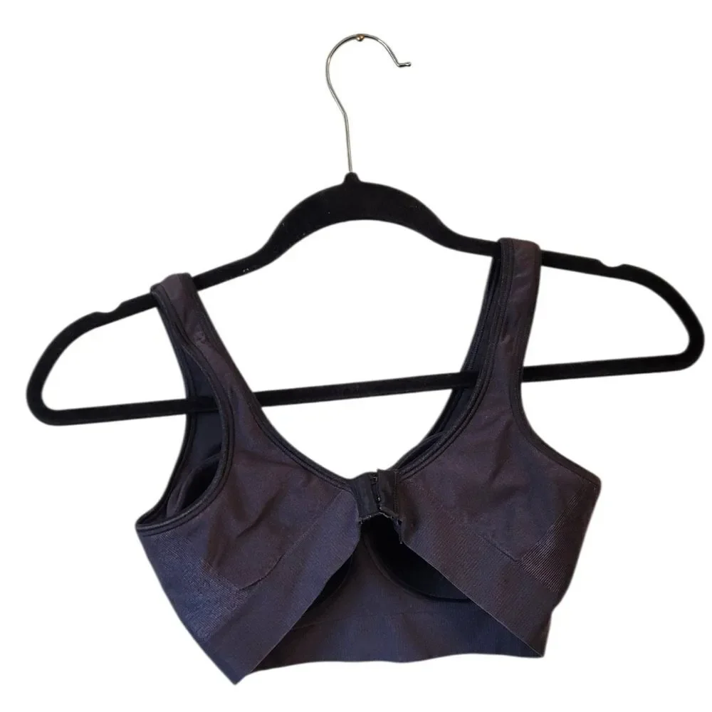Bali Women's Black Full Coverage T-Shirt Bra Size 34B